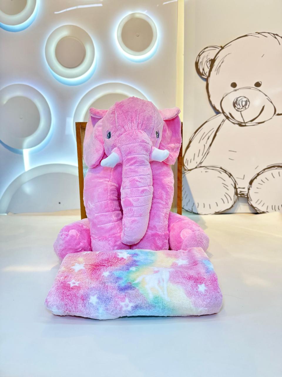 Miniatura 9 de ELEFANTE 60CMPELUCHE CON COBIJA LUMINOSA